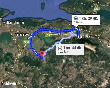 BURSA MUSTAFAKEMALPAŞA DÖLLÜK MAHALLESİNDE 2422M² TARLA SATILIKTIR - BURSA MUSTAFAKEMALPAŞA fotoğraf 2